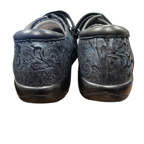 Alegria Joleen Blue & Silver Clogs Size 43 (US 11-11.5) - Picture 2 of 14